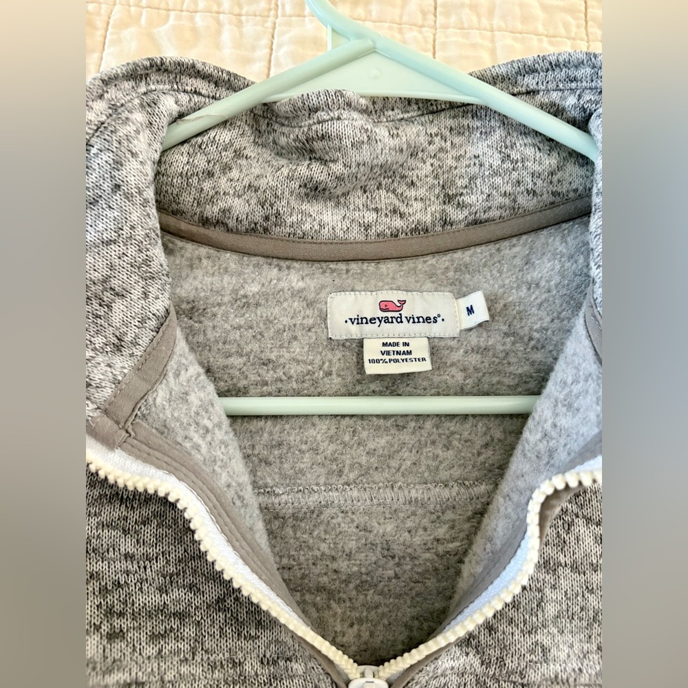 Vineyard Vines Heathered Gray Pullover - image 3